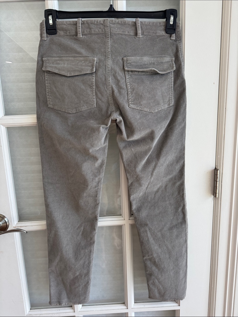 Nili Lotan Gray Corduroy Utility Pants Women Workwear Size 4 N.L. Issue 2609988 - Picture 7 of 12